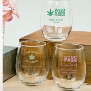 - Cannabis Custom Cups Custom By Me Different Wordings/OR YOU CHOOSE